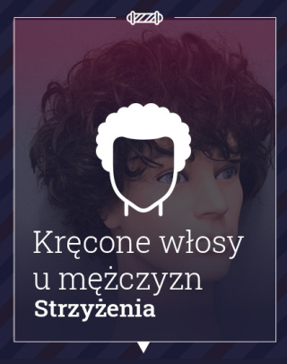 Kręcone włosy u mężczyzn strzyżenia